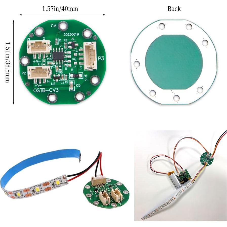 Módulo Sensor Táctil ZORZA 5 Sets con Tira LED 5V DC