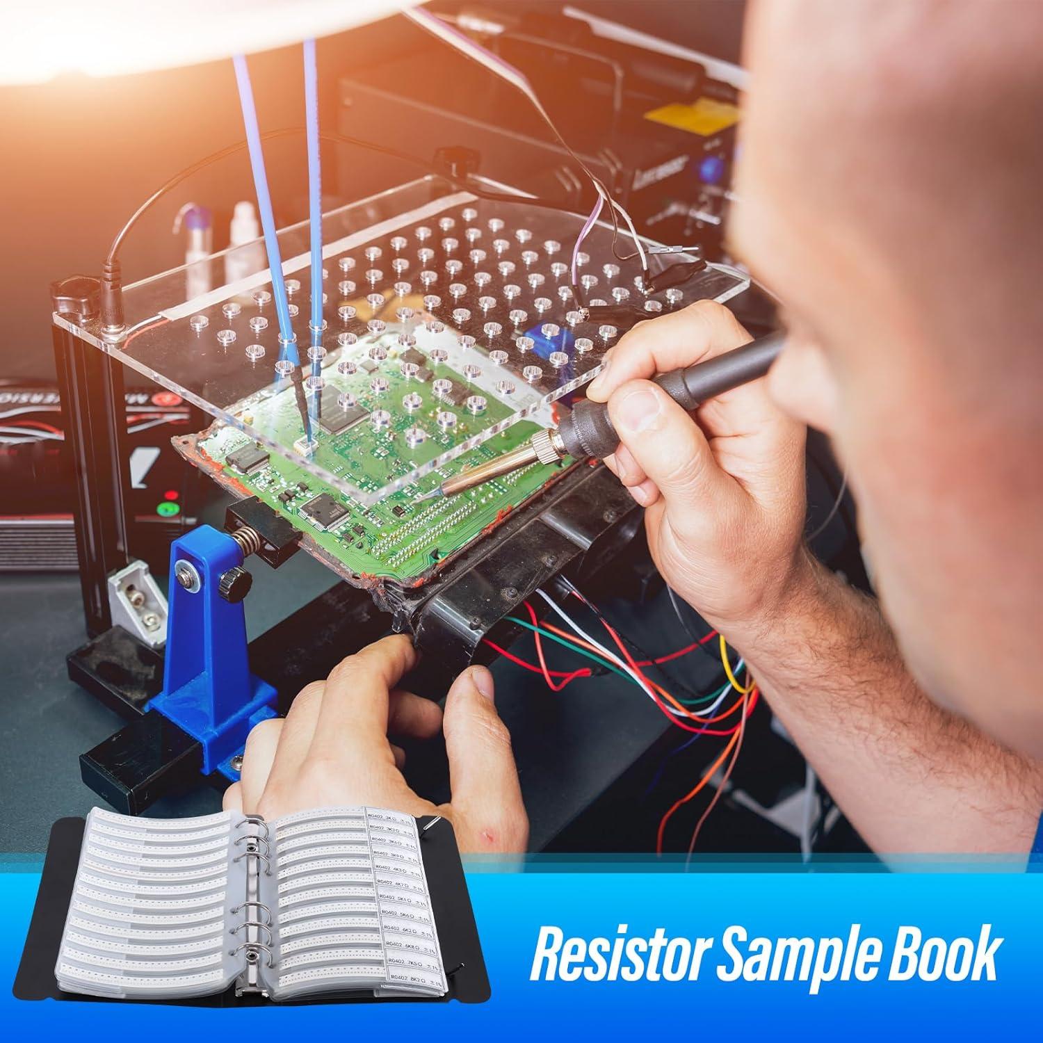 Kit de Resistencias SMD 0402 EMGTMS 8500pcs 1% Variado