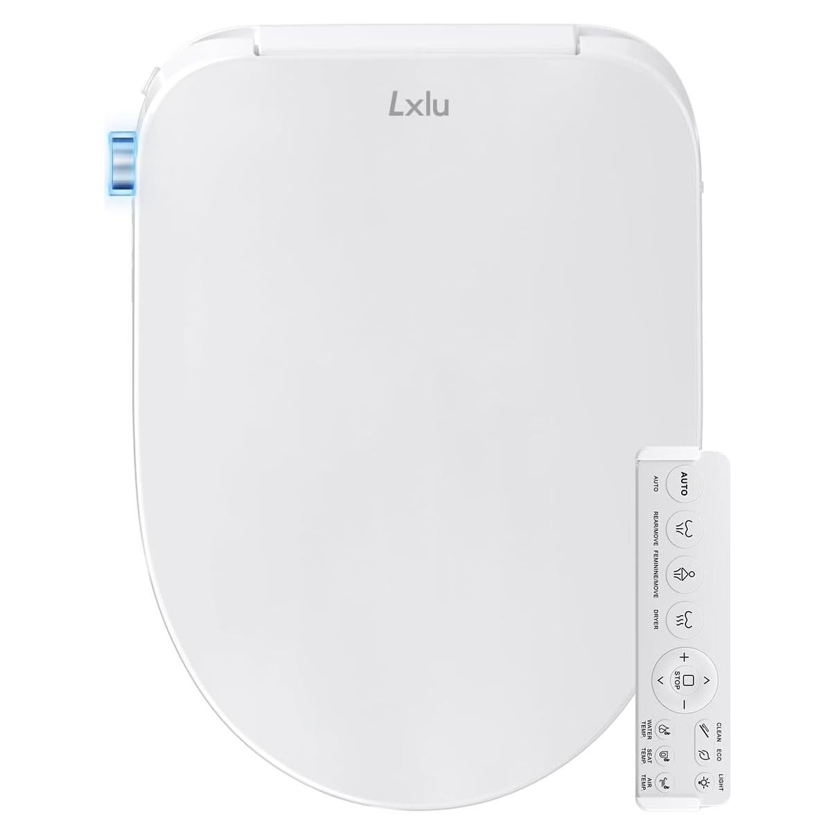 Asiento de Inodoro Bidet Lxlu RF001 Alargado Calefaccionado