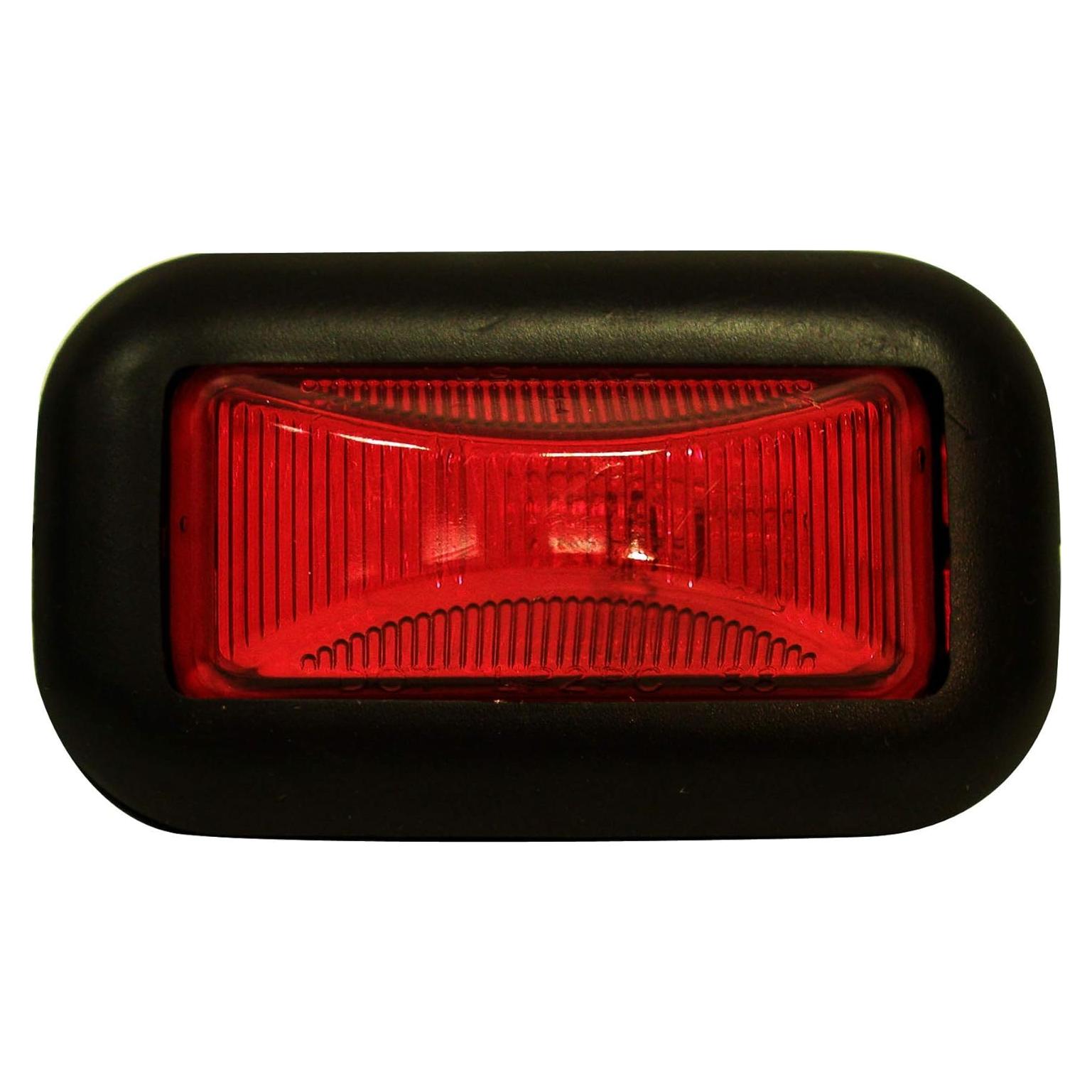 Luz de Marcador LED Roja Peterson 2636R Rectangular 6.30x3.05cm