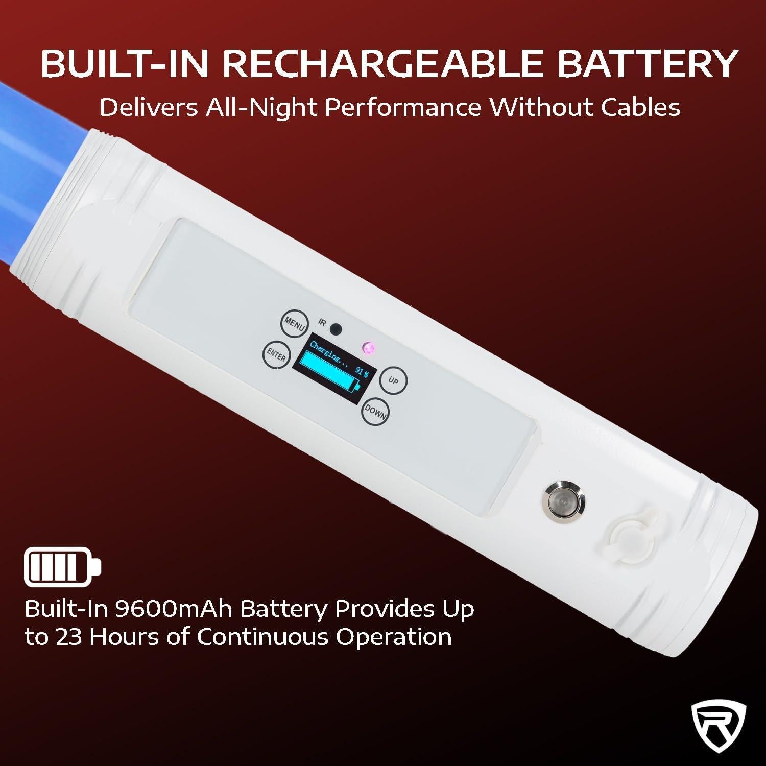 Luz de Tubo LED Rockville ROCK SABER 192 RGBW Inalámbrica