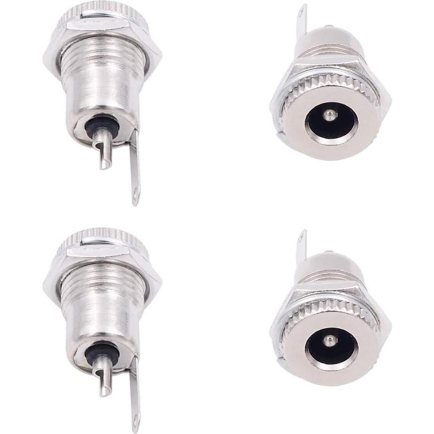 Conector DC hembra 5.5x2.1mm Fancasee, paquete de 4