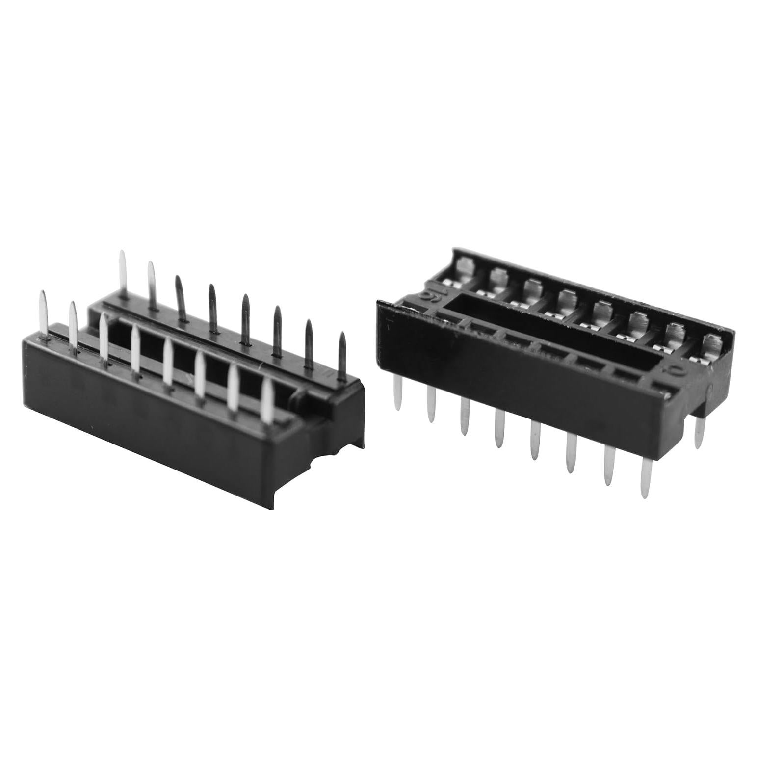 Adaptador Zócalo IC 20PCS LQ Industrial 16 Pines 2.54mm