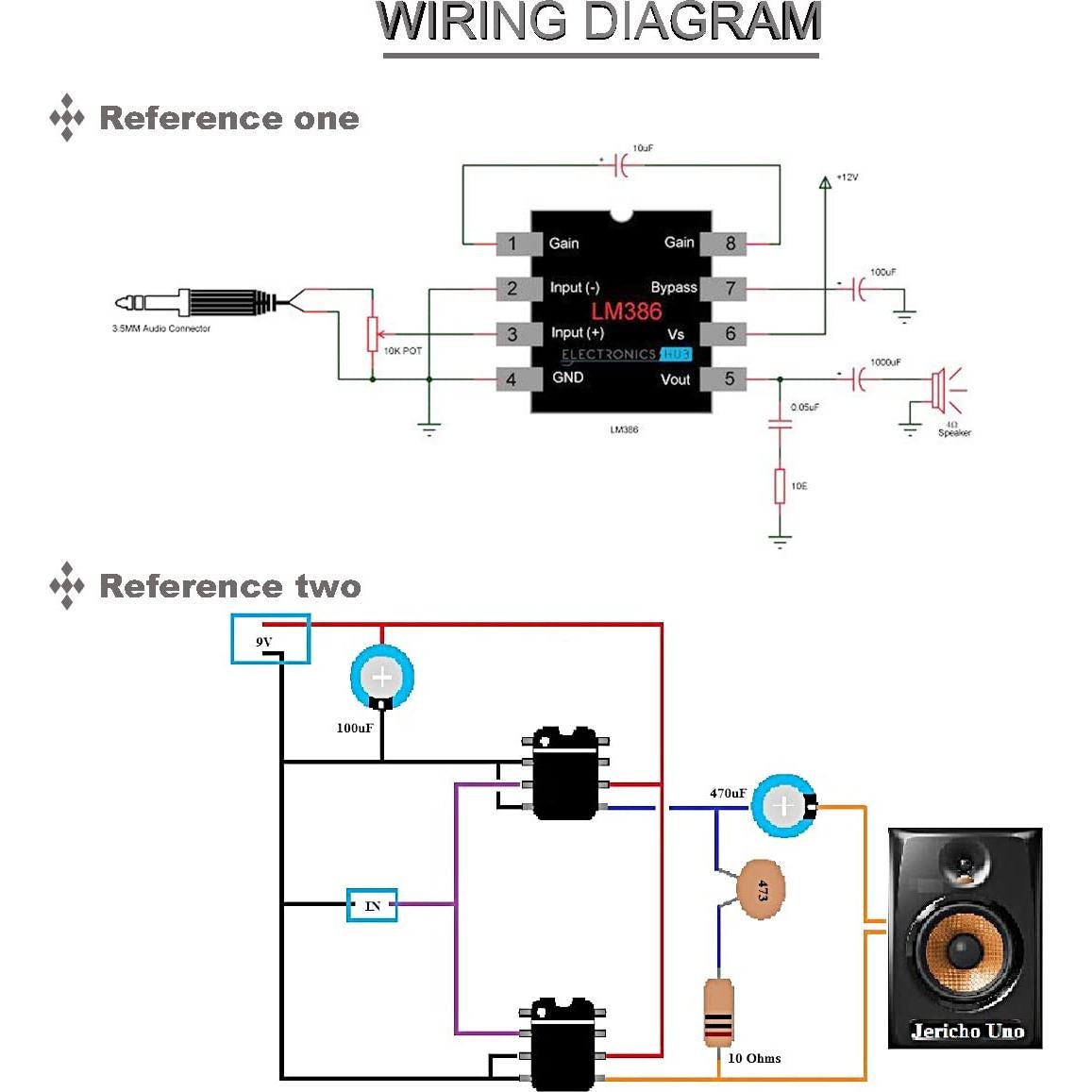 20 Pcs Amplificador de Audio LM386N + Zócalo DIP-8 DKARDU