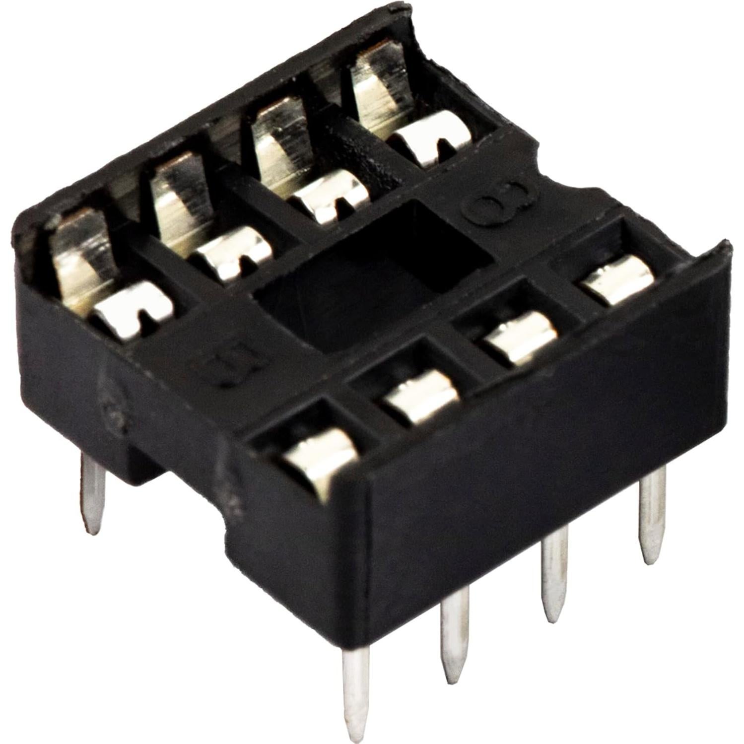 Adaptador Zócalo IC DIP 8 Pines Soldadura Naughtystarts - 10 Piezas