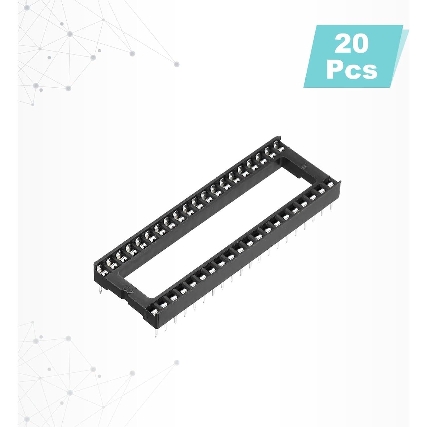 Adaptador de Zócalo DIP IC 40 Pines MECCANIXITY 2.54mm