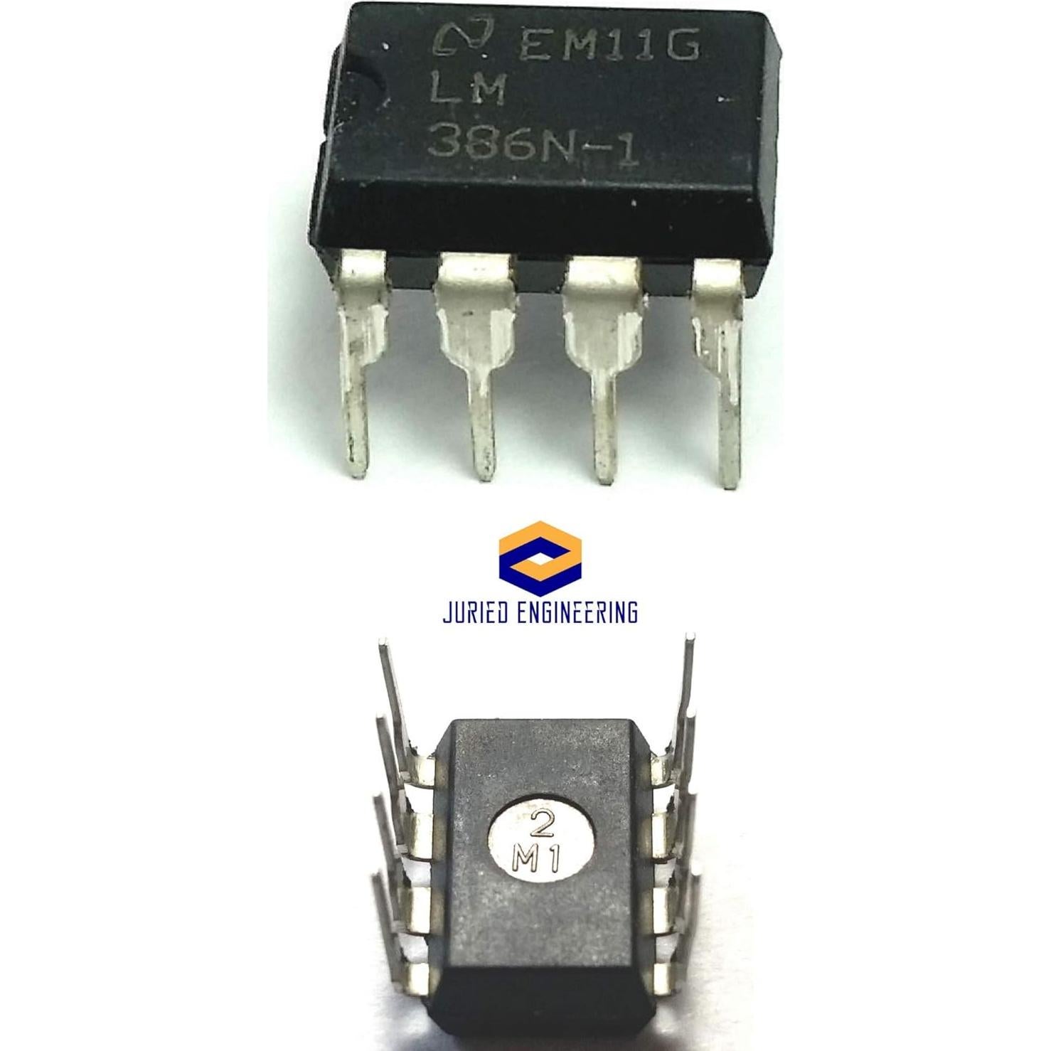 Amplificador de Potencia LM386N-1 TI para Bajo Voltaje