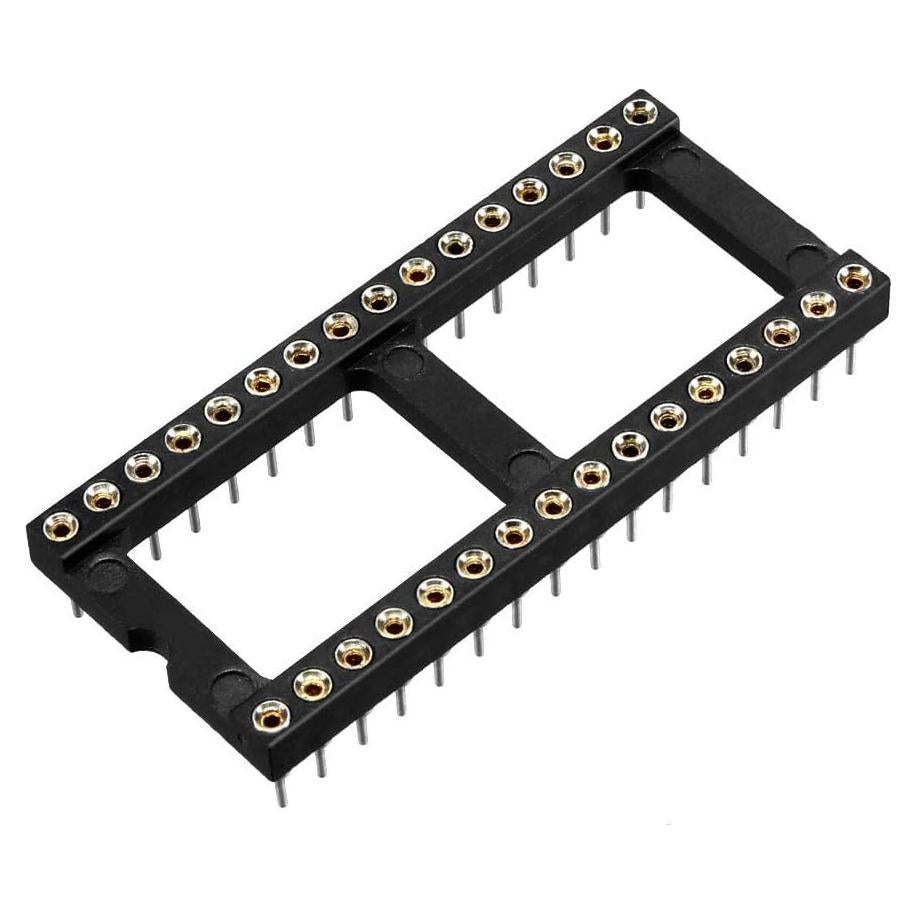 Zócalo DIP IC uxcell 32 Pines 2.54mm para Placa PCB