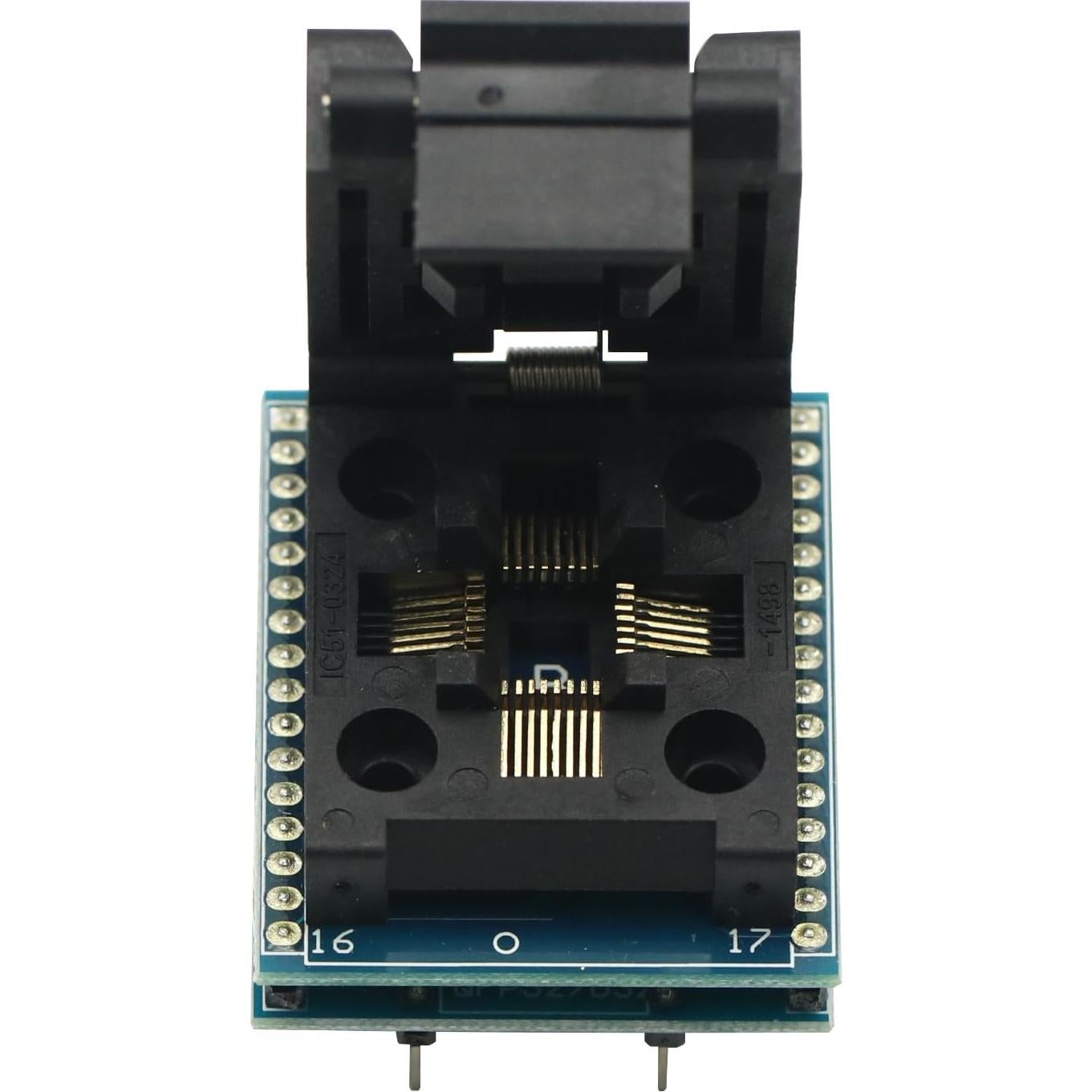 Adaptador de Programador IC TQFP32 a DIP32 GODIYMODULES