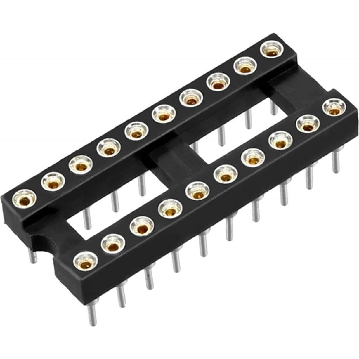 Zócalos IC 20 Pines 2.54mm GANASOME - Kit de 20 Pcs