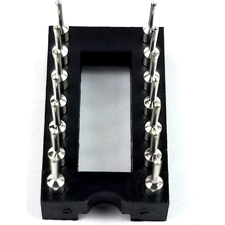 Zócalo IC DIP-14 Redondo Juried Engineering - Paquete de 5