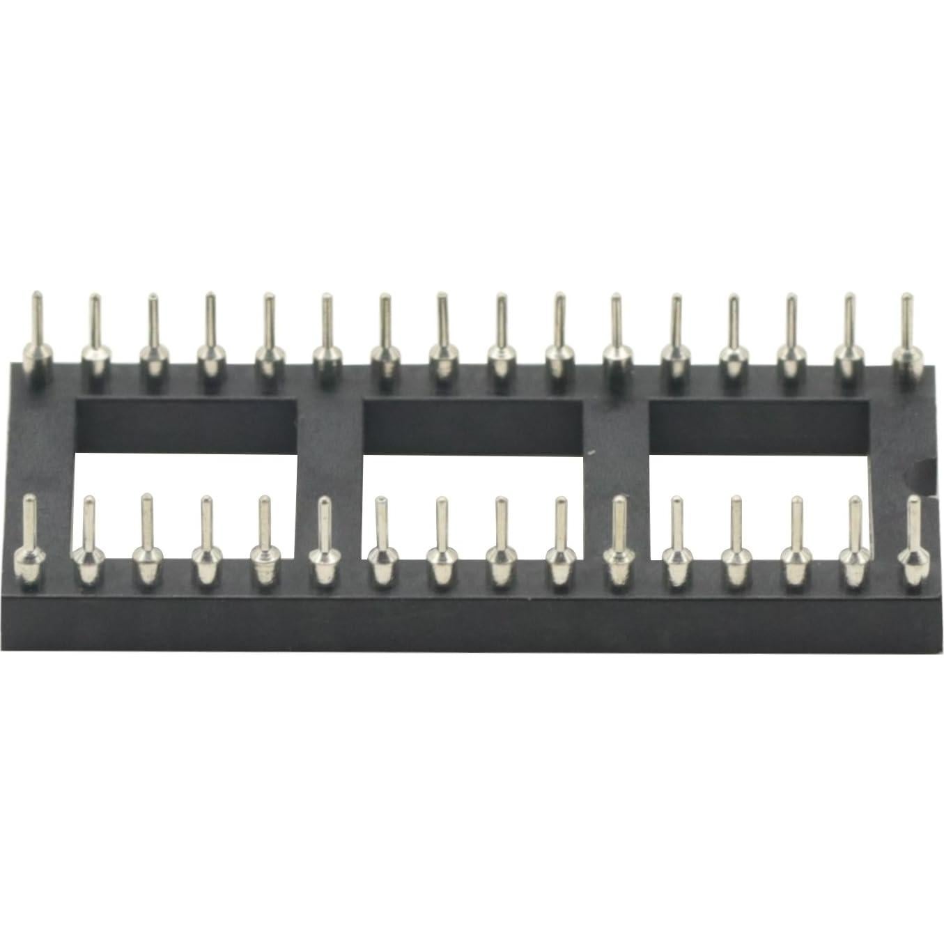 Adaptador Zócalos IC Redondos DIP32 10PCS 2.54mm Soldadura