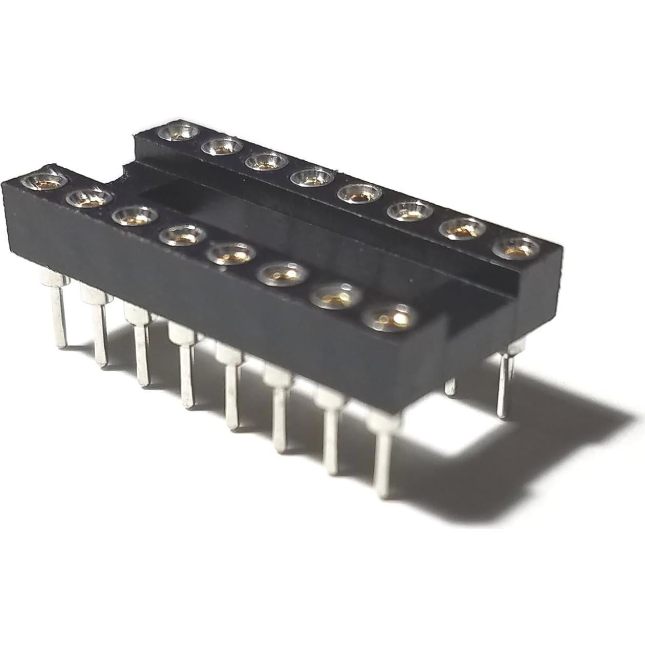 Zócalos DIP IC 16 Pines Juried Engineering 2.54mm (Paquete de 5)