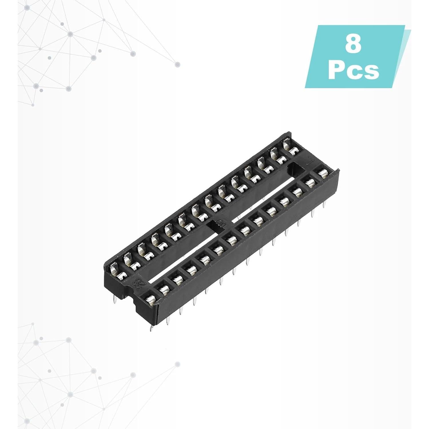 Adaptador de Zócalo DIP IC 28 Pines MECCANIXITY 2.54mm
