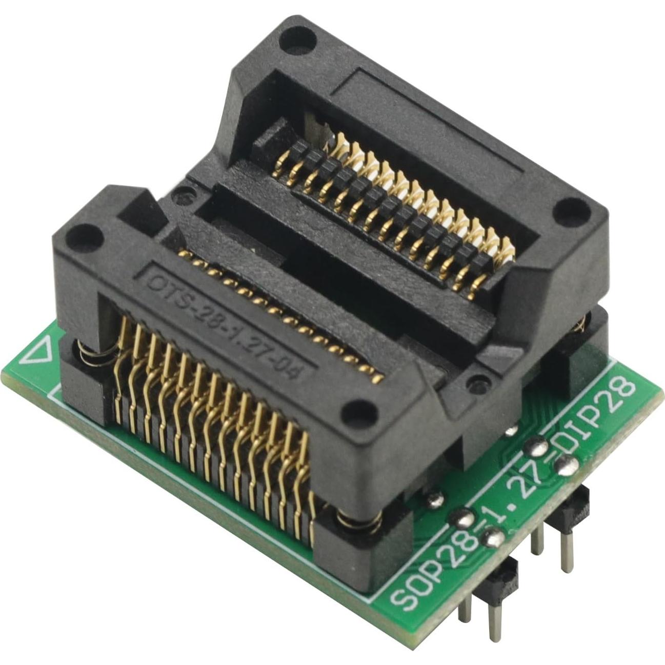 Adaptador Socket SOP28 a DIP28 GODIYMODULES 300mil 28 Pines