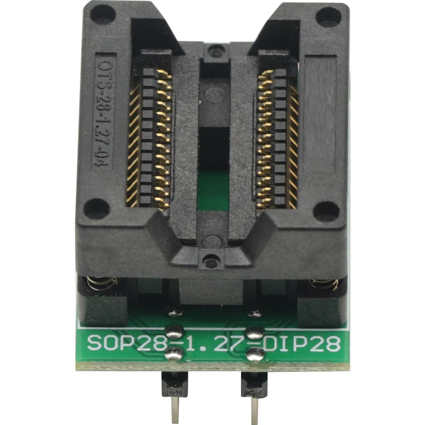 Adaptador Socket SOP28 a DIP28 GODIYMODULES 300mil 28 Pines
