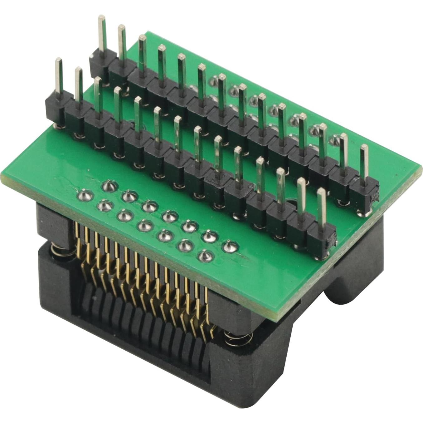 Adaptador Socket SOP28 a DIP28 GODIYMODULES 300mil 28 Pines