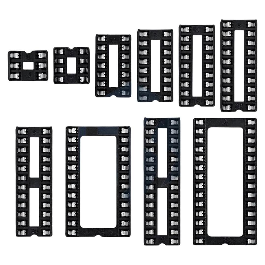 10 Piezas Adaptador Zócalo DIP 28 Pines SIEAT Nuevo 2026