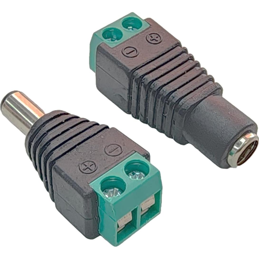 Conector Adaptador Corriente Continua DIYables 2.1x5.5mm 10 Piezas