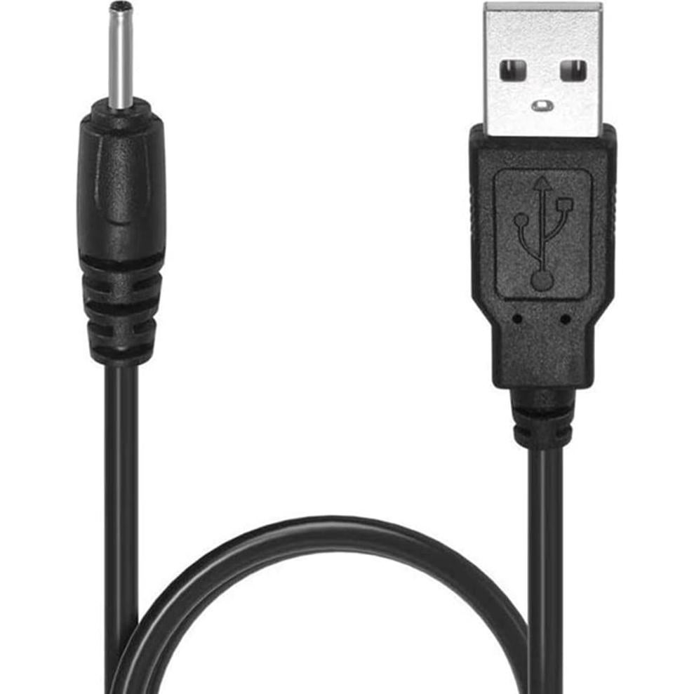 Cable USB a DC 2.0mm RUITEXUN 1m 5V para Dispositivos Electrónicos