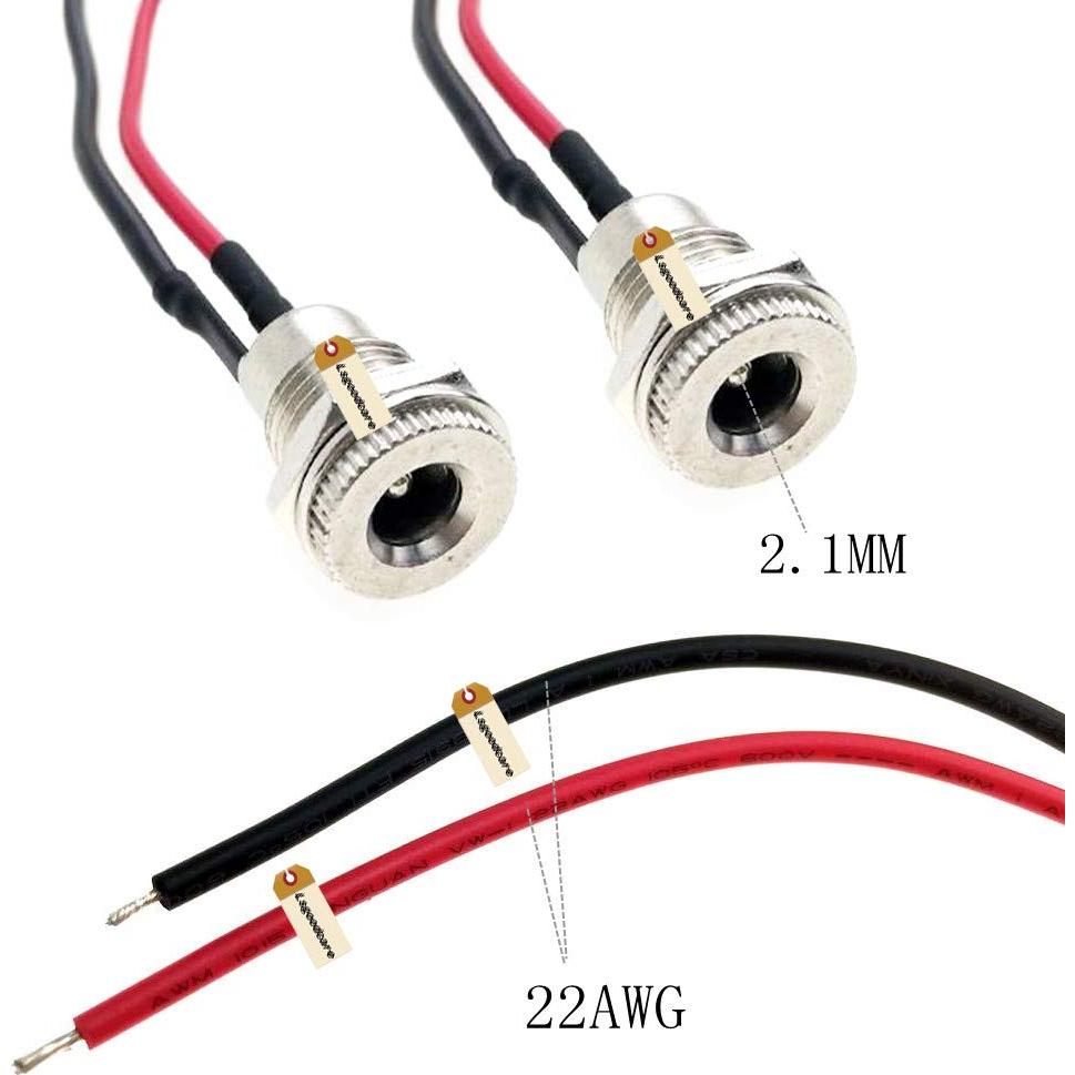 Conector de Jack de Poder DC 5.5 x 2.1 mm Lsgoodcare 10A