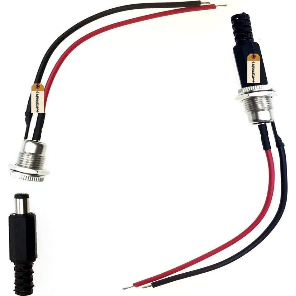 Conector de Jack de Poder DC 5.5 x 2.1 mm Lsgoodcare 10A