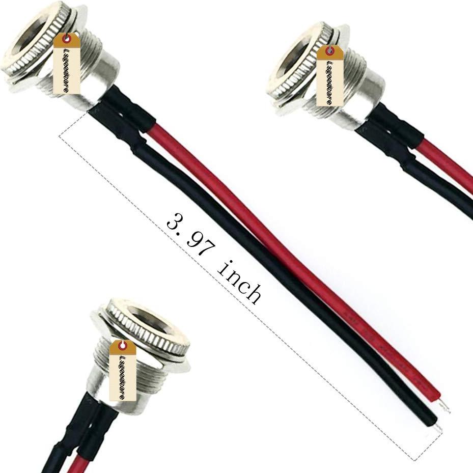 Conector de Jack de Poder DC 5.5 x 2.1 mm Lsgoodcare 10A