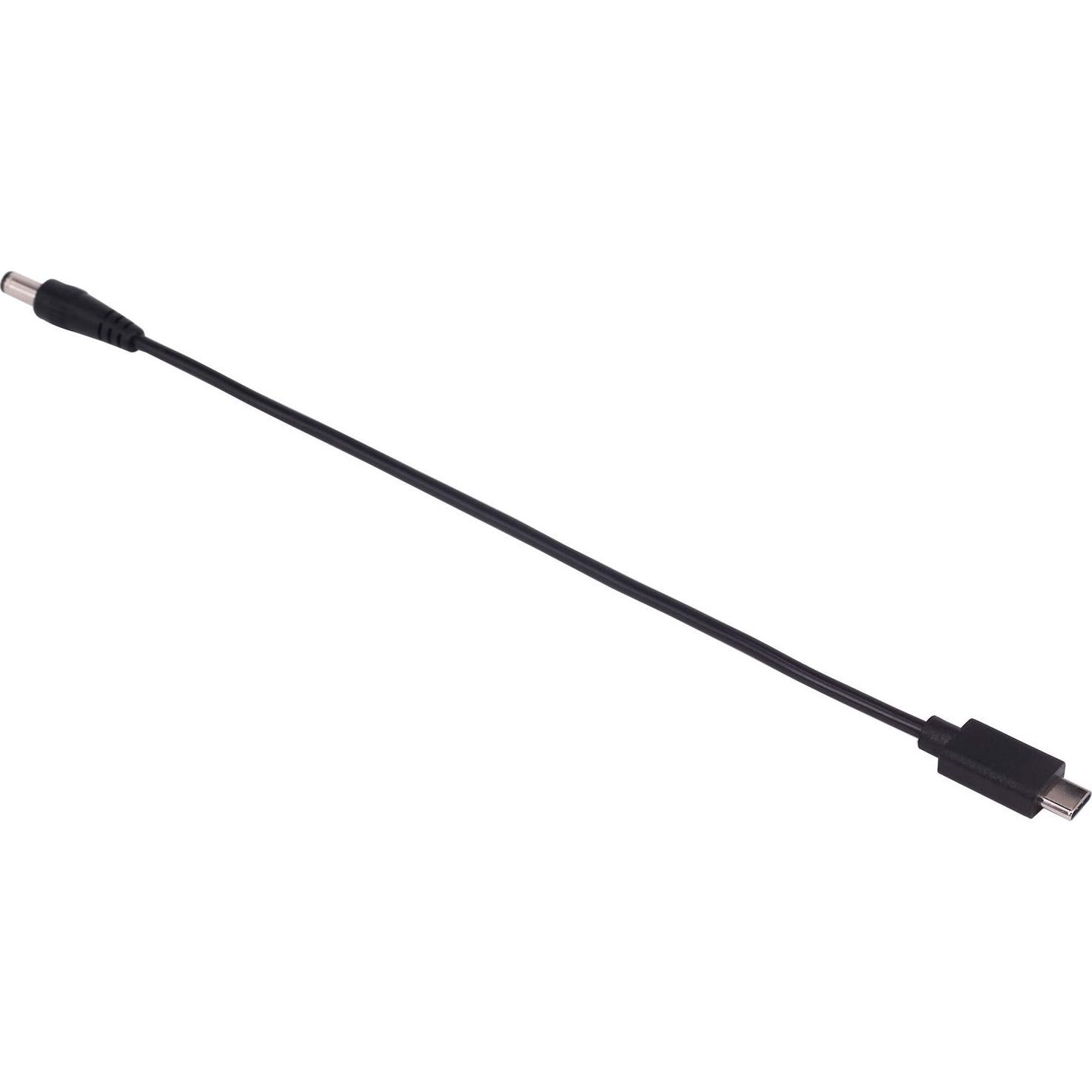 Cable Adaptador USB 3.1 Tipo C a DC 5.5x2.5mm DM 0.25m 2 Pack