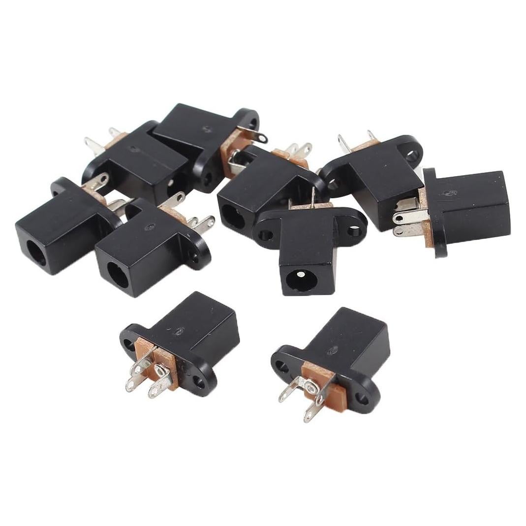 Conector Jack DC 3 Polos 4.0mm x 1.7mm uxcell - 10 Pcs