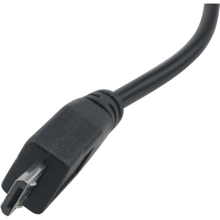 Adaptador Micro USB B a DC 5.5x2.1mm Ruiwaer - 2 Piezas