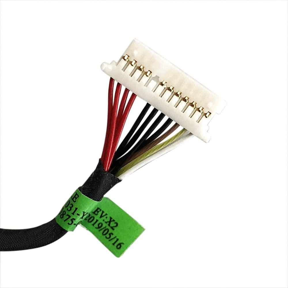 Cable de Conector de Jack de Alimentación DC Zahara para HP Pavilion Gaming 16-A