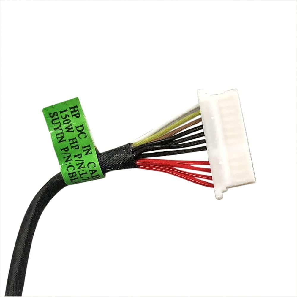 Cable de Conector de Jack de Alimentación DC Zahara para HP Pavilion Gaming 16-A