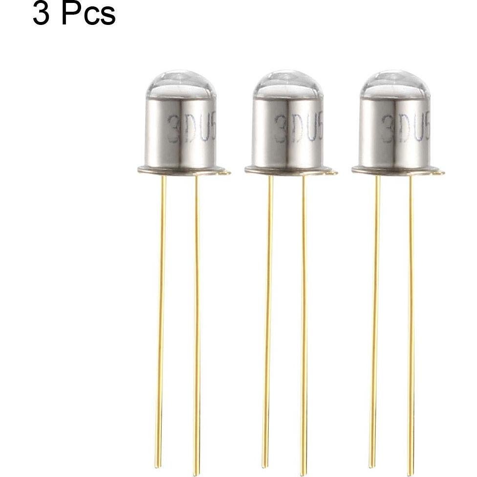 3 Fotodiodos Sensores de Luz uxcell 5mm 940nm 10V