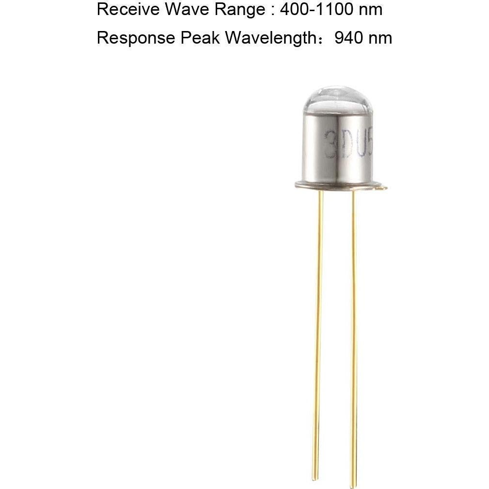 3 Fotodiodos Sensores de Luz uxcell 5mm 940nm 10V
