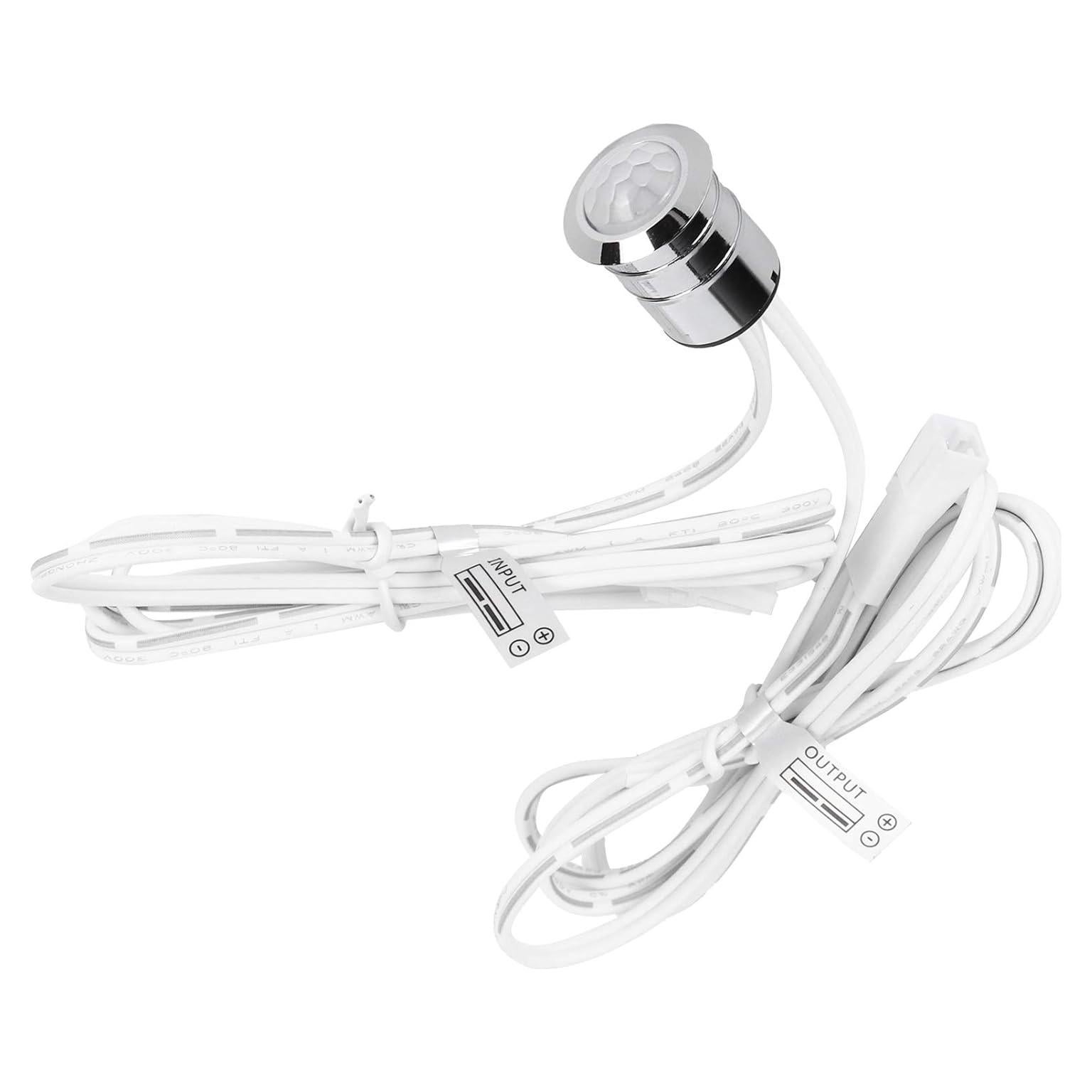 Interruptor de Movimiento Infrarrojo HAOX 5V-24V para Luz de Armario