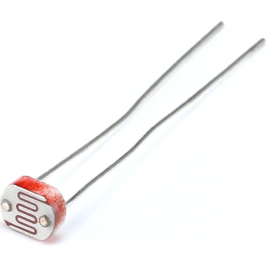 5 Piezas Fotoresistor JESSINIE 5MM GL5528 Sensible a Luz