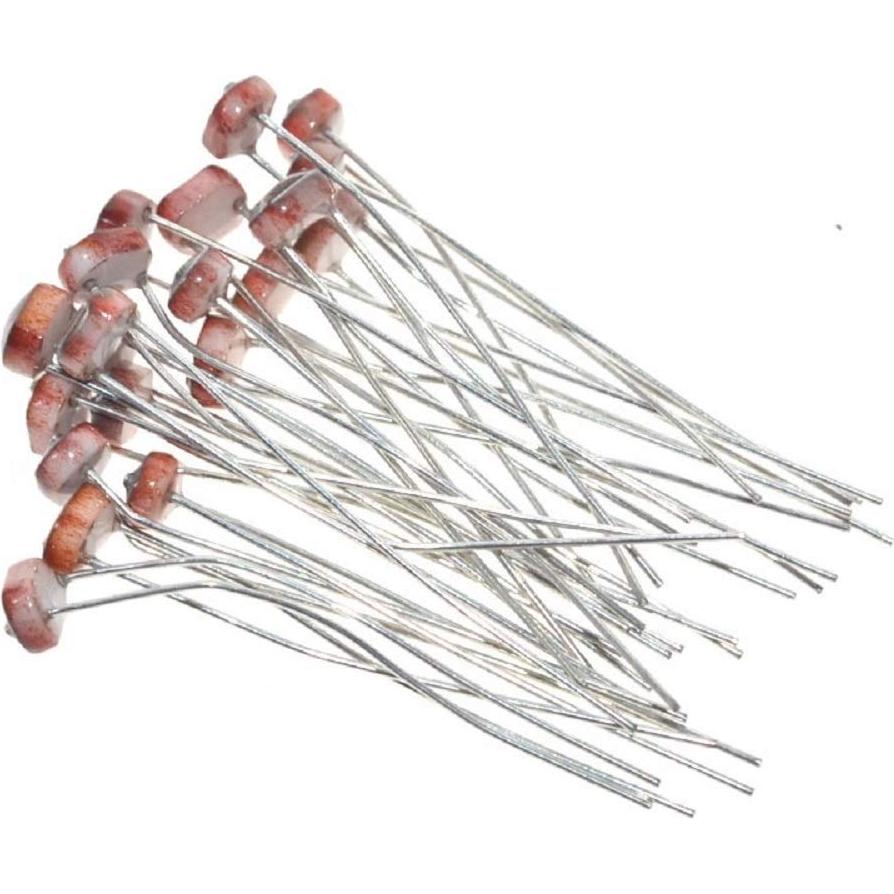 200 Piezas LDR 5mm Fotoresistor Chironal - Resistencia Fotoconductiva