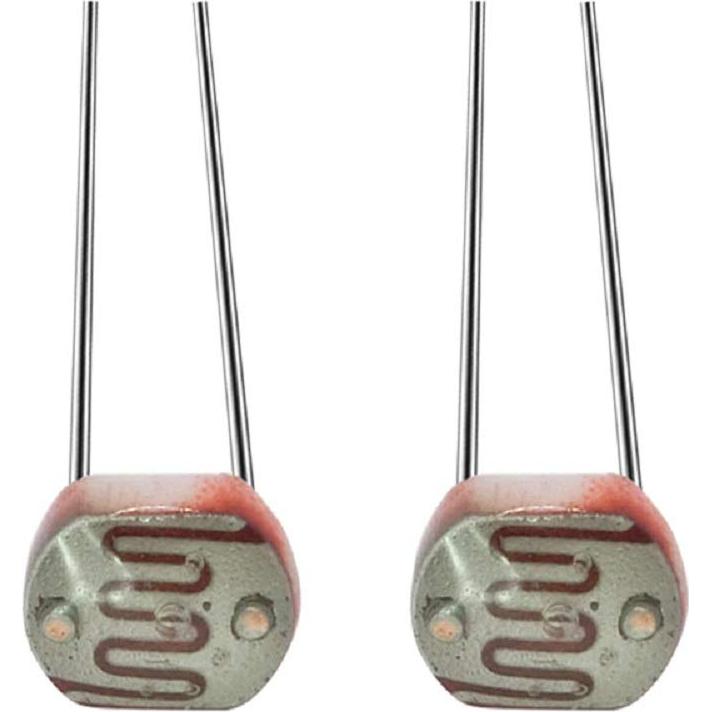 200 Piezas LDR 5mm Fotoresistor Chironal - Resistencia Fotoconductiva