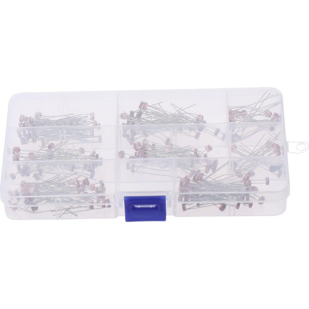 Paquete de 210 LDR 5mm Fotoresistores FEIYING - 7 Valores