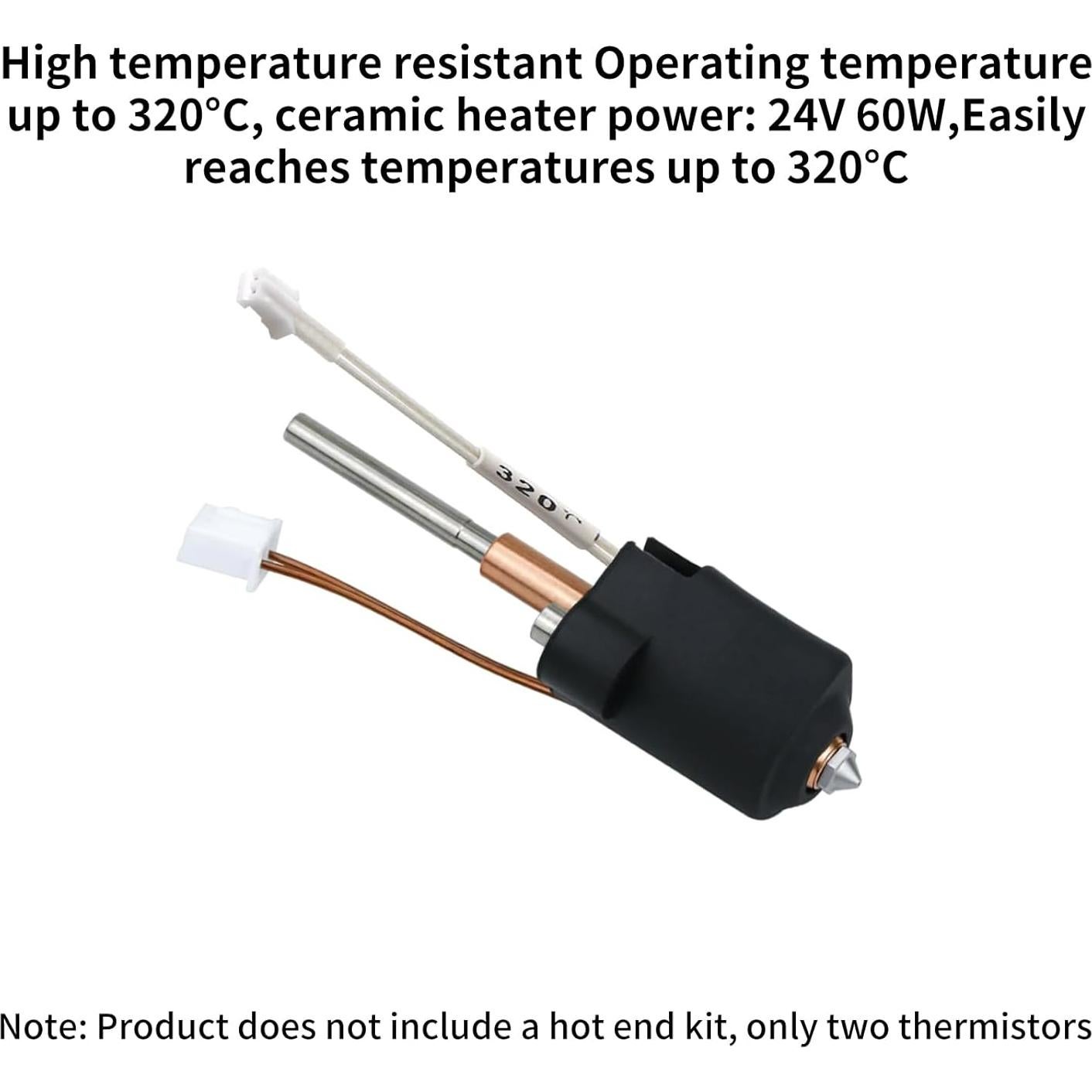 Repuesto Termistor 100K FYSETC K1 Max - 2 Pcs para Impresoras 3D