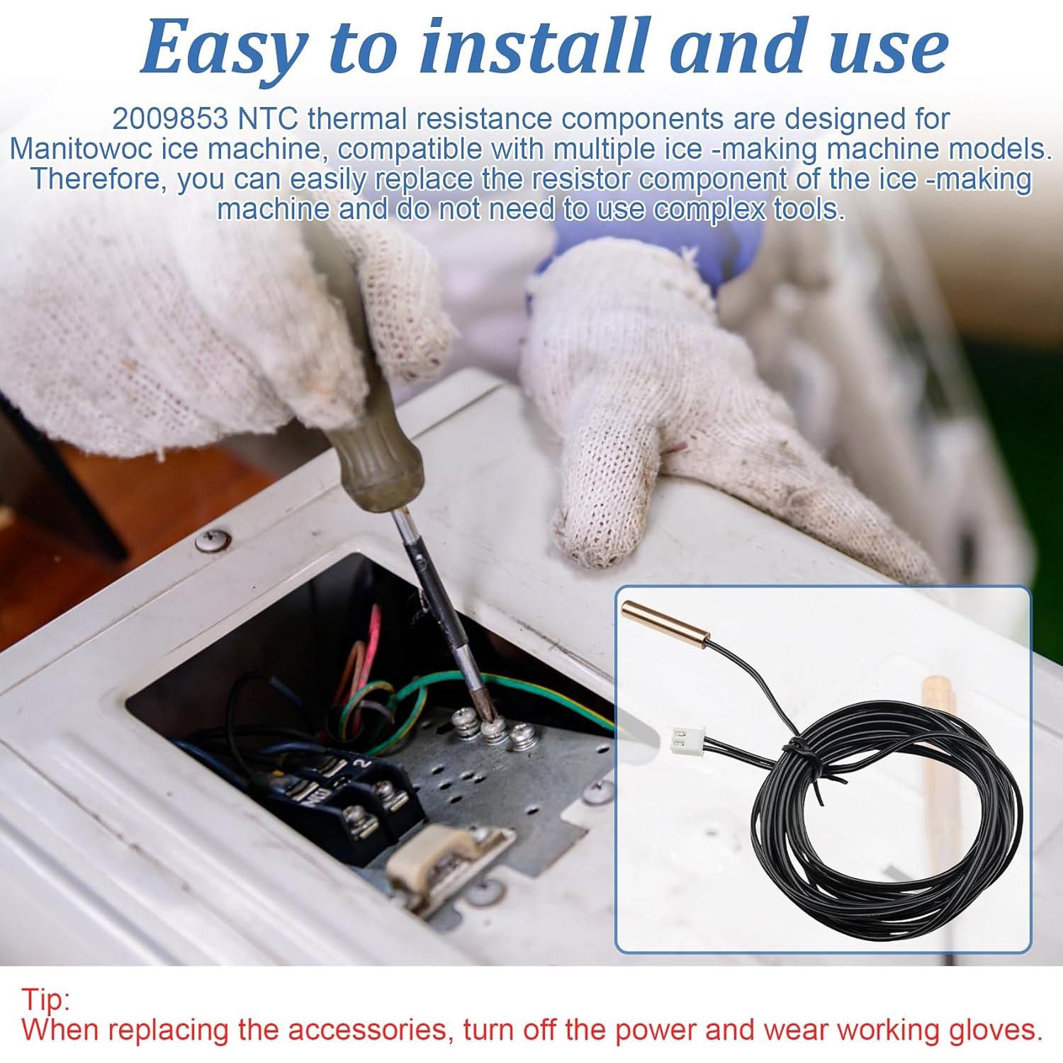 Termistor NTC 2009853 para Máquina de Hielo Manitowoc