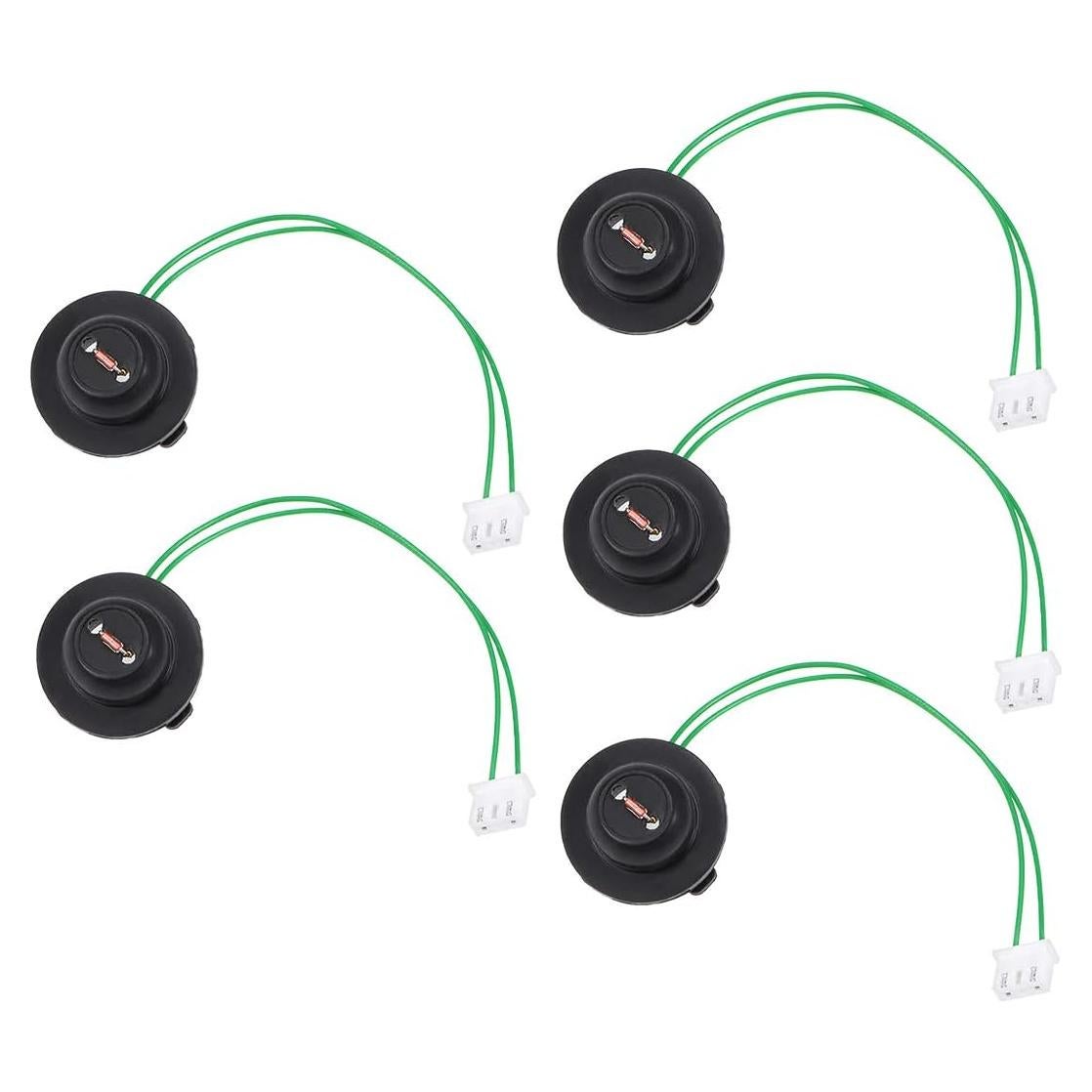 Sonda Termistor NTC 100K uxcell 5 Pcs 13cm para Cocina Inducción