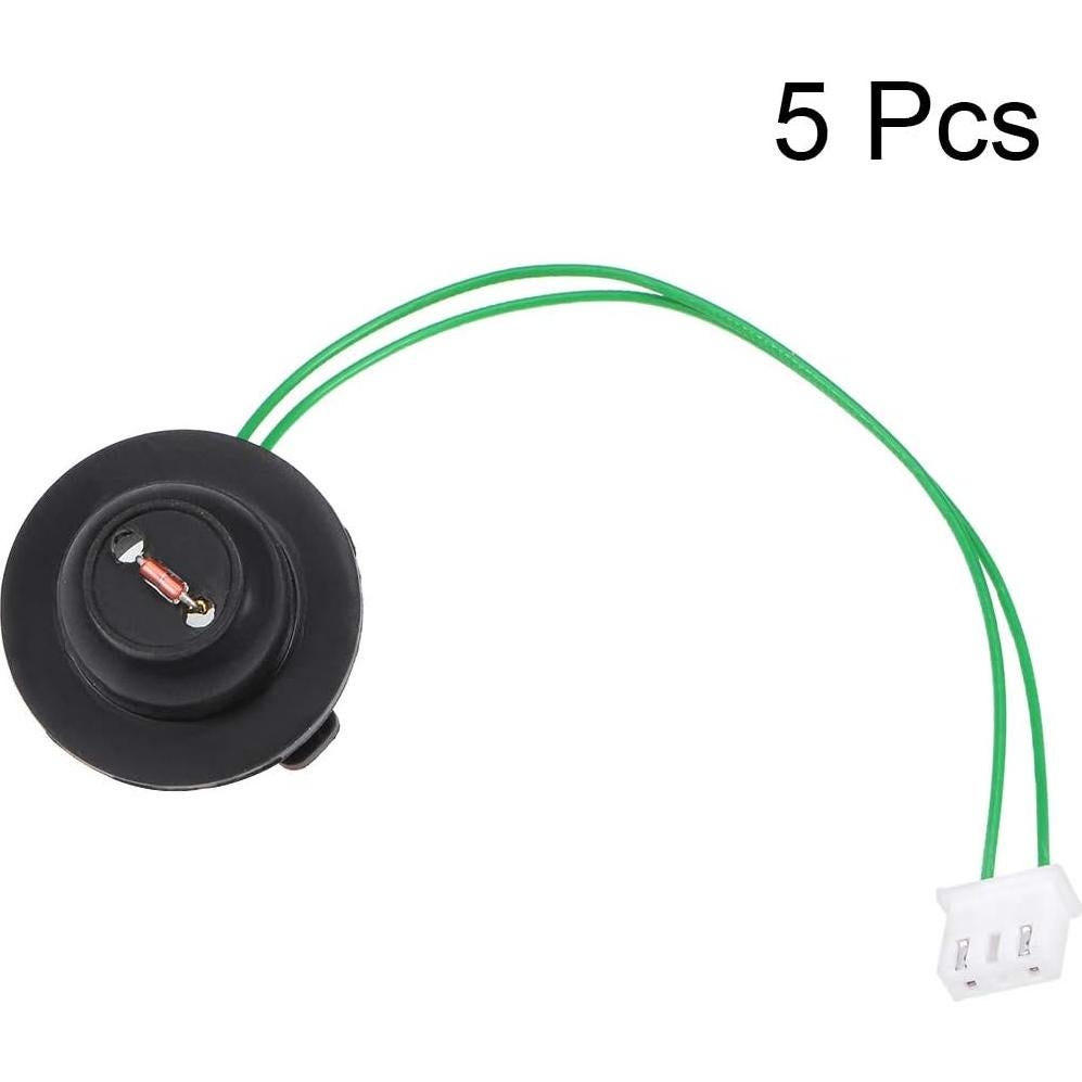 Sonda Termistor NTC 100K uxcell 5 Pcs 13cm para Cocina Inducción