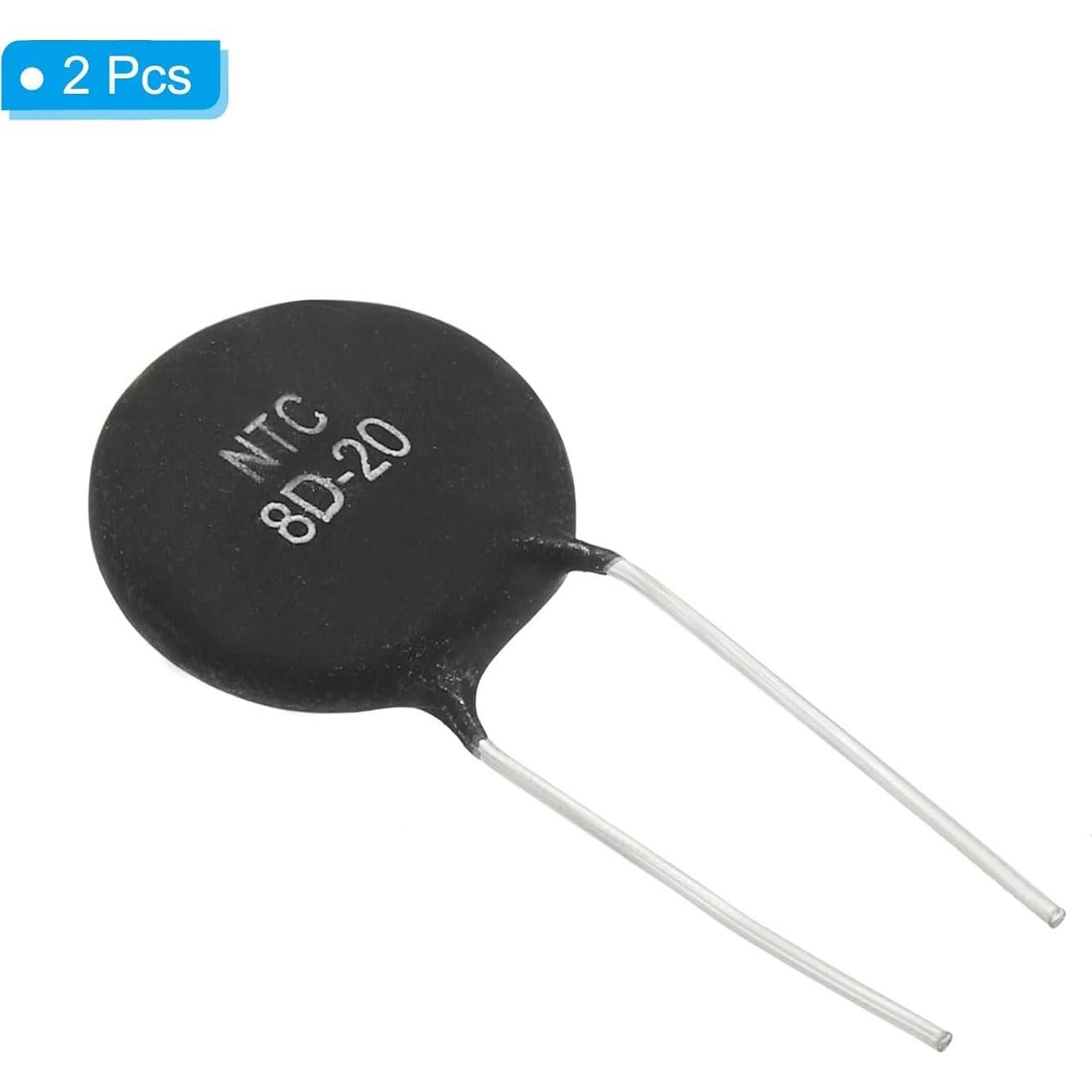 Termistores NTC 8 Ohm PATIKIL 2 Pcs Sensor Temperatura