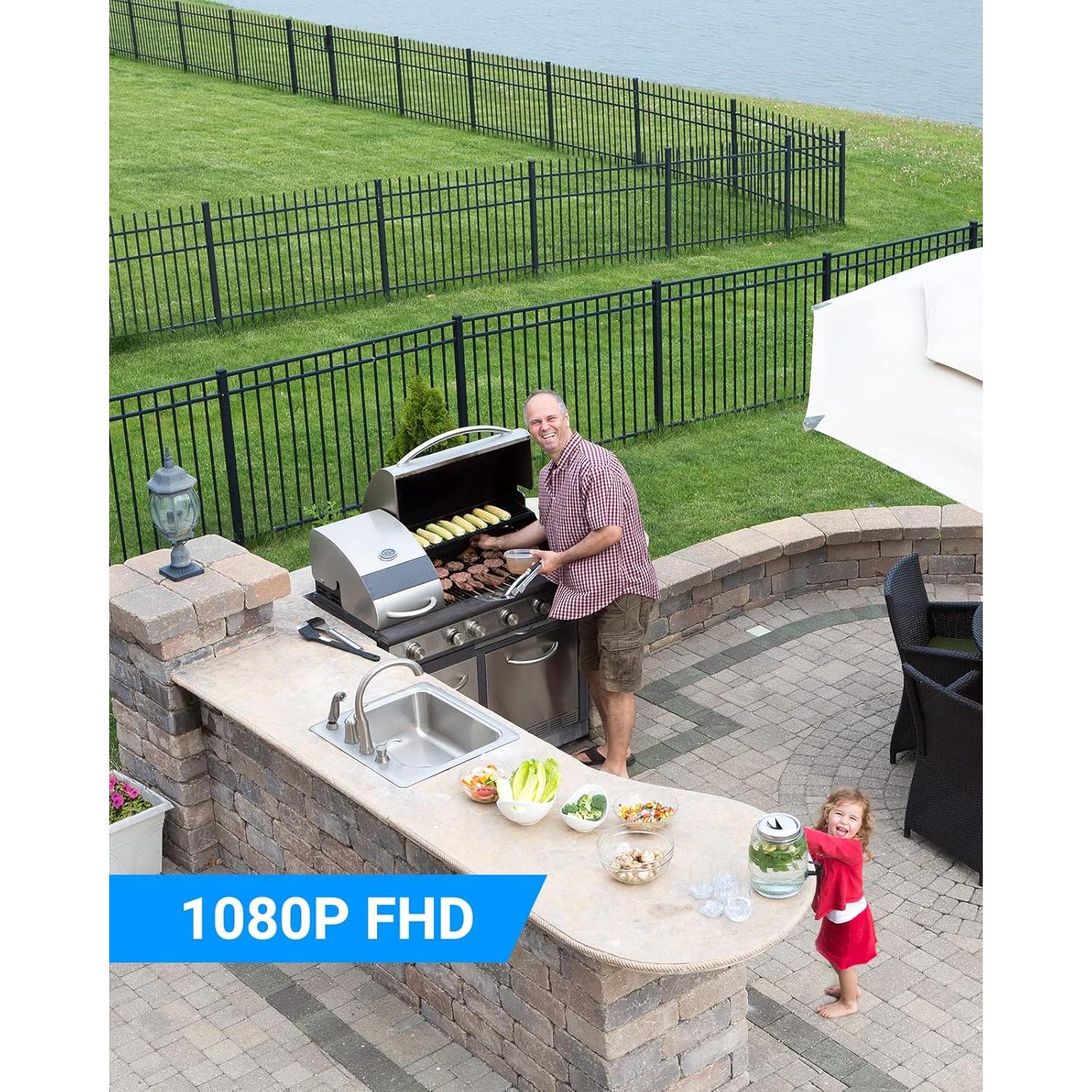 Cámara de Vigilancia ANNKE 1080P IP65 con Visión Nocturna 30m