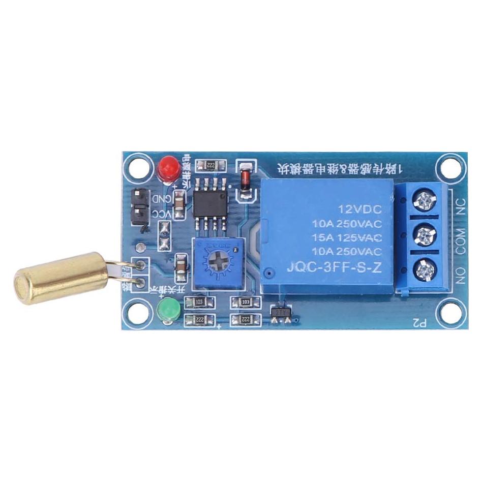 Módulo de Relé 12V DC Wisecoco con Sensor de Inclinación
