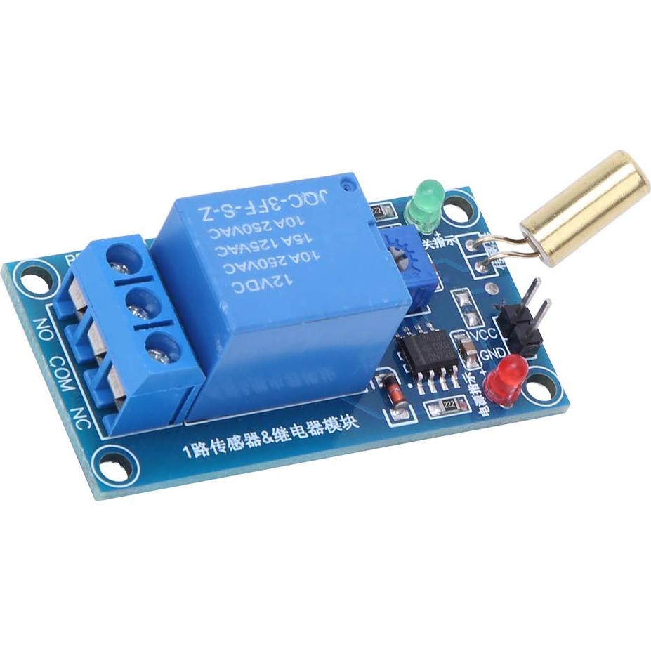 Módulo de Relé 12V DC Wisecoco con Sensor de Inclinación