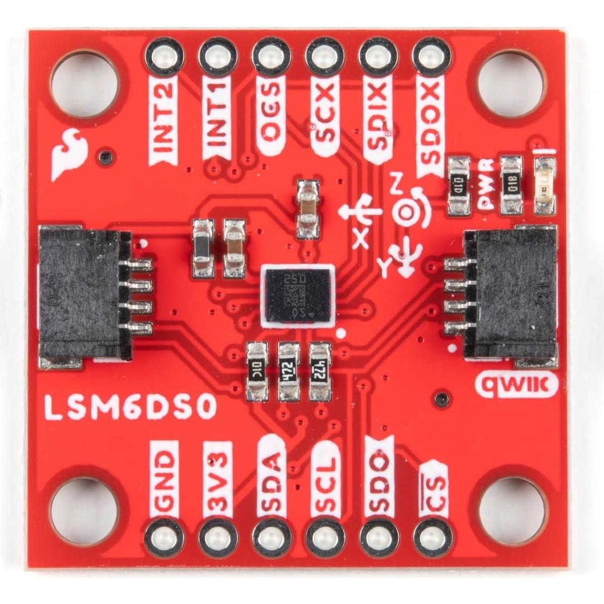 Sensor Acelerómetro y Giroscopio SparkFun LSM6DSO 9kB