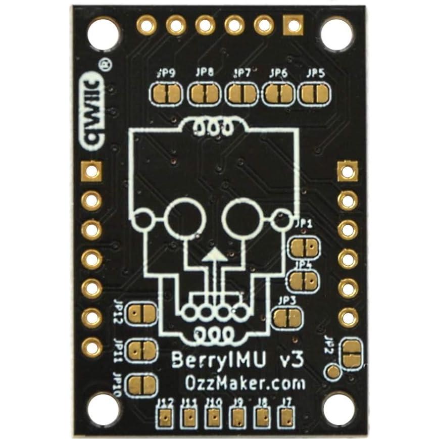 Sensor IMU BerryIMUv3 10DOF Acelerómetro Giroscopio Barométrico