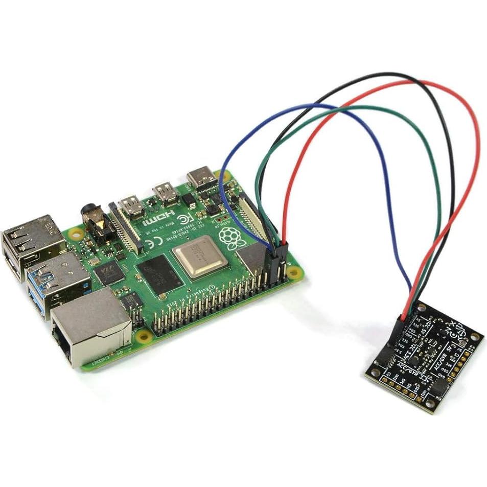 Sensor IMU BerryIMUv3 10DOF Acelerómetro Giroscopio Barométrico